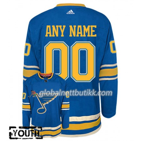St. Louis Blues Hockeydrakt Custom Alternate 2018-2019 Adidas Authentic - Barn
